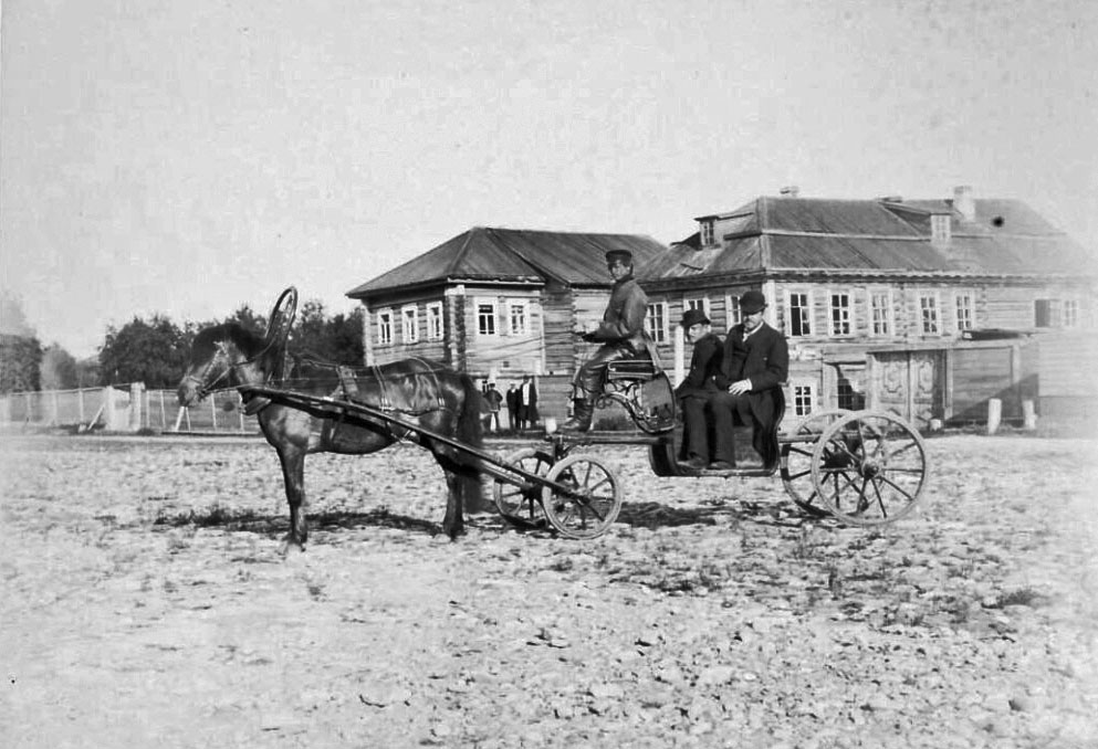 Конная линейка в Архангельске.