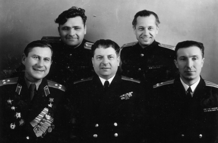 Л.А. Говорухин, Г.Г. Кудрявцев, И.К. Громов, А.Ф. Пожарицкий.