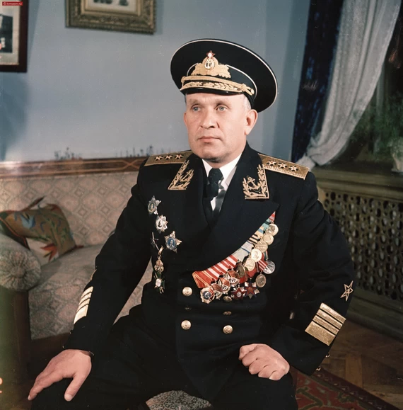Адмирал Сергей Георгиевич Горшков. Севастополь 1953 г. Адмирал Сергей Георгиевич Горшков