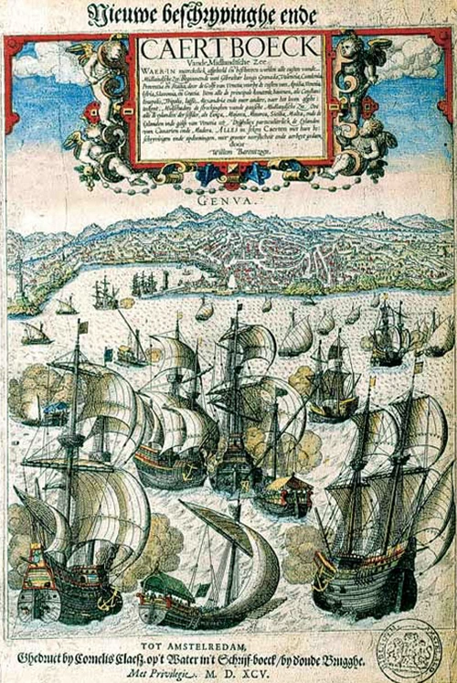 «Морской атлас Средиземного моря» В. Баренца