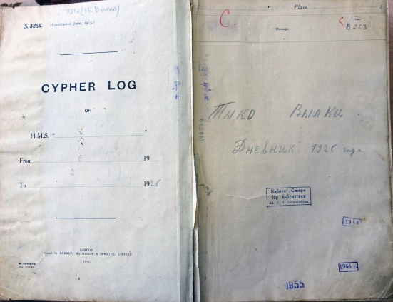Дневник на судовом журнале