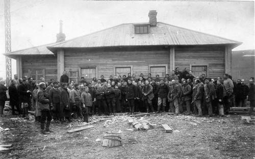 Открытие полярной станции Маточкин Шар на Новой Земле. 06.10.1923г.