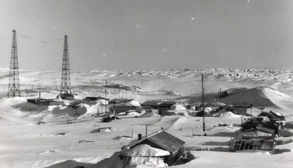 Войсковая часть 03229 в Русской гавани. Фото 1970-1980 гг. из архива В.В. Черникова