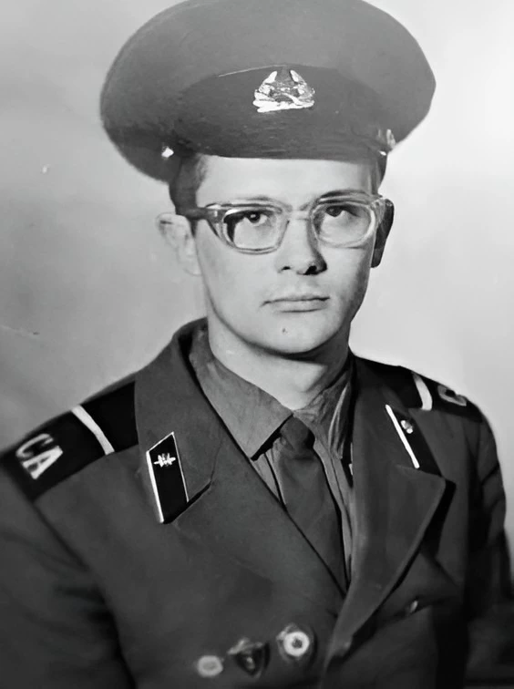 Автор статьи в период службы на Новой Земле. 1973–1974 гг.