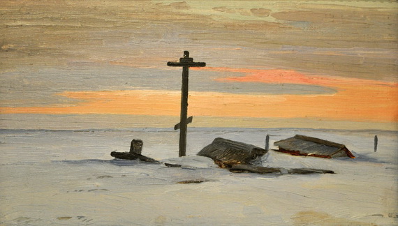 «Кладбище на острове Вайгач» (1898 г.).