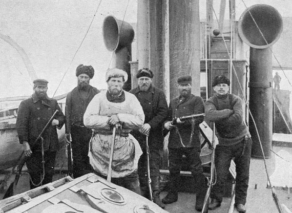 Гарпунеры на «Николае»