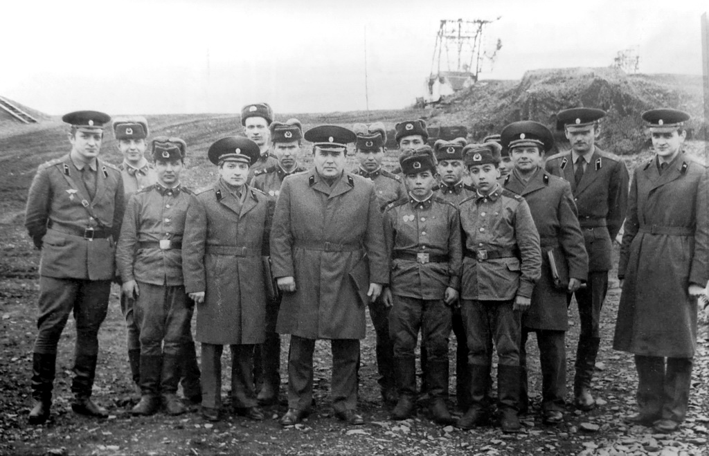 Фотография личного состава 3 РТП. 1985 г.