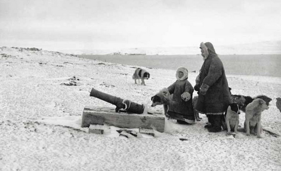 Голос штурмана Тягина - сигнальная пушка, оповещавшая о начале весны