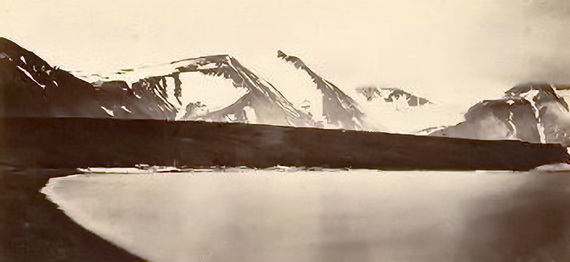 Самая высокая гора на северном берегу Маточкина Шара