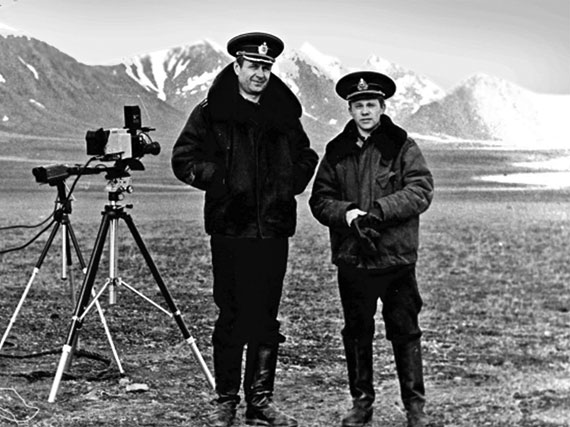 Северный остров Новой Земли, пролив Маточкин Шар. 1987 г.