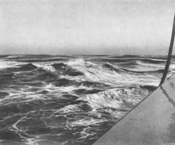 Бурное море