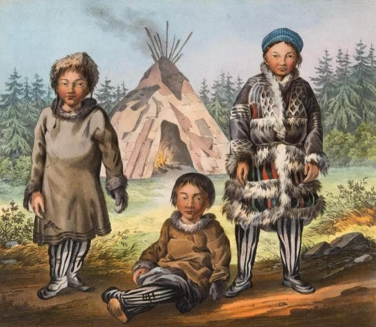 Семья самоедов