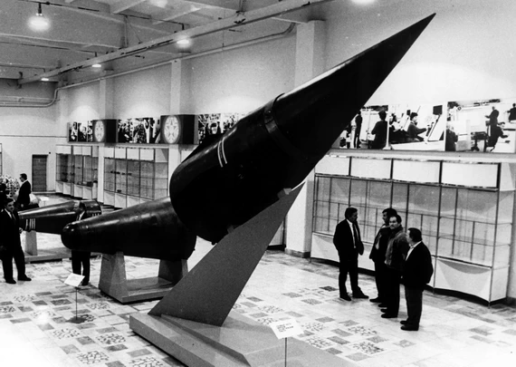 Боеголовка ракеты Р-13 в музее ЯО РФЯЦ – ВНИИТФ Боеголовка ракеты Р-13