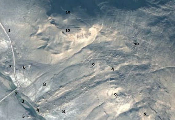 Оползень, перекрывший реку Шумилиха.