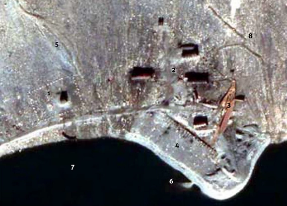 Местоположения эпицентров.